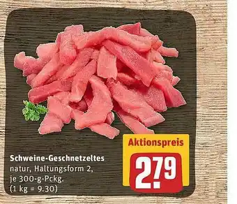 REWE Schweine-geshnetzeltes Angebot