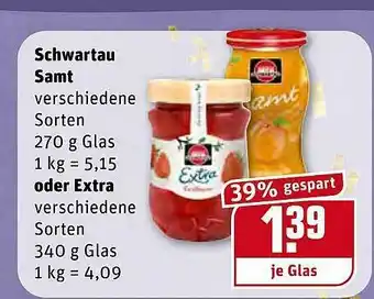 REWE Kaufpark Schwartau Samt Oder Extra Angebot