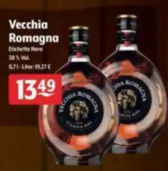 Getränke Hoffmann Vecchia Romagna 0,7L Angebot