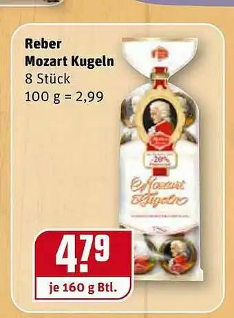 REWE Kaufpark Reber Mozart Kugeln Angebot