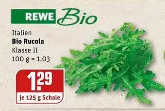 REWE Kaufpark Italien Bio Rucola Angebot