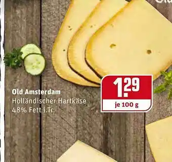 REWE Kaufpark Old Amsterdam Halländischer Hartkäse Angebot