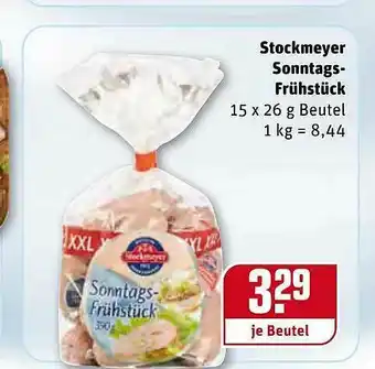 REWE Kaufpark Stockmeyer Sonntags-frühstück Angebot