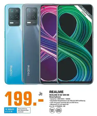 Saturn Realme 8 5g 128 Gb Smartphone Angebot