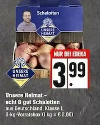 Scheck-in-Center Unsere Heimat Schalotten Angebot