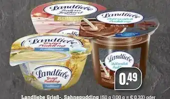 Scheck-in-Center Landliebe Grieß-, Sahnepudding Angebot