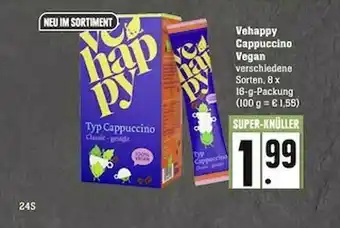 Scheck-in-Center Vehappy Cappuccino Vegan Angebot