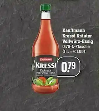 Scheck-in-Center Kauffmann Kressi Kräuter Vollwürz-essig Angebot