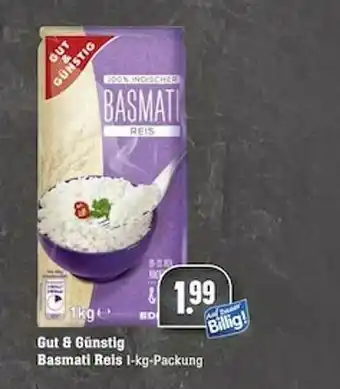 Scheck-in-Center Gut & Günstig Basmati Reis Angebot