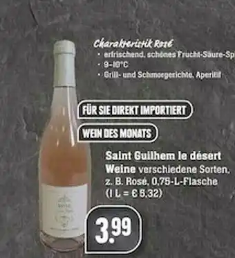 Scheck-in-Center Saint Guilhem Le Désert Weine Angebot