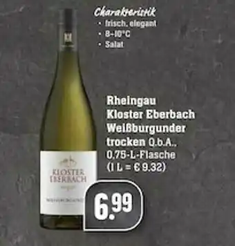 Scheck-in-Center Rheingau Kloster Eberbach Weißburgunder Trocken Angebot