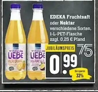 Scheck-in-Center Edeka Fruchtsaft Oder Nektar Angebot