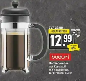 Scheck-in-Center Bodum Kaffeebereiter Angebot