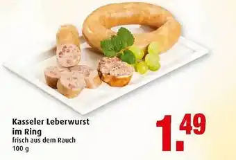 Markant Kasseler Leberwurst Im Ring 100g Angebot