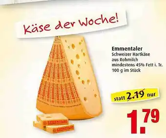 Markant Emmentaler 100g Angebot