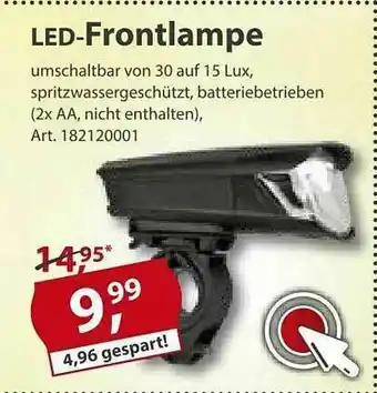 Sonderpreis Baumarkt Led-frontlampe Angebot