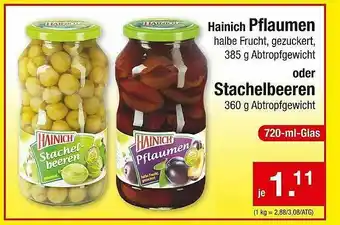 Zimmermann Hainich Pflaumen Starchelbeeren Angebot