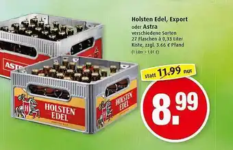 Markant Holsten Edel, Export Oder Astra Angebot