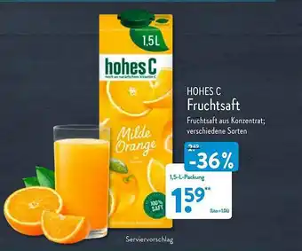 Aldi Nord Hohes C Fruchtsaft Angebot