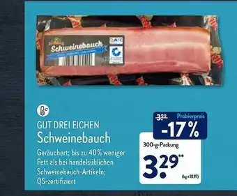 Aldi Nord Gut Drei Eichen Schweinebauch Angebot