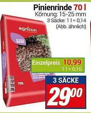 CENTERSHOP Pinienrinde 70 L Angebot