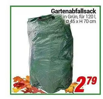 CENTERSHOP Gartenabfallsack Angebot