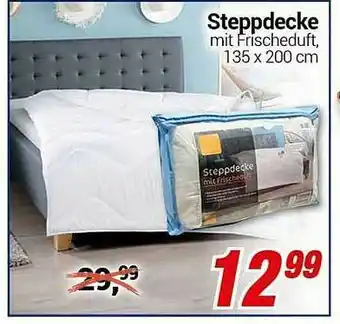 CENTERSHOP Steppdecke Angebot