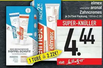 E-Center Elmex Oder Aronal Zahncremes Angebot