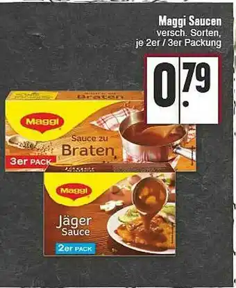 E-Center Maggi Saucen Angebot