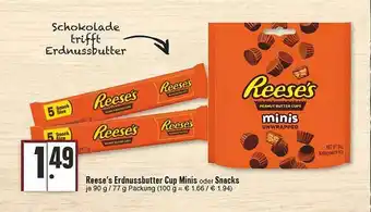 E-Center Reese's Erdnussbutter Cup Minis Oder Snacks Angebot