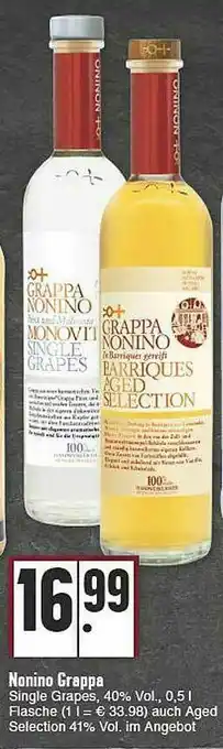 E-Center Nonino Grappa Angebot