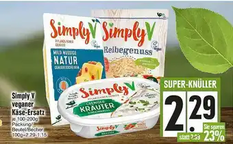 Edeka Simply Veganer Kase-ersatz Angebot