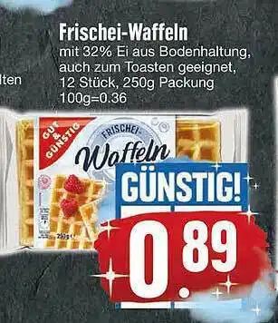 Edeka Gut & Günstig Frischei-waffeln Angebot