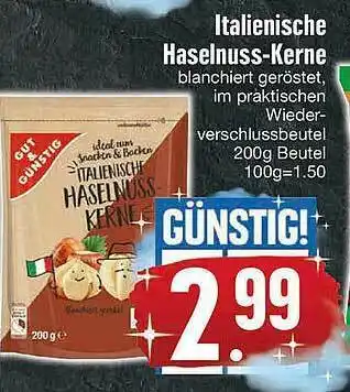 Edeka Gut & Günstig Italienische Haselnuss-kerne Angebot