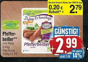 Edeka Viel Leicht Pfefferbeißer Angebot