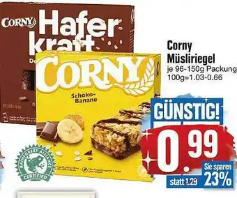 Edeka Corny Müslieriegel Angebot