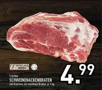 Edeka Frischer Schweinenackenbraten Angebot