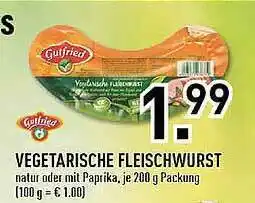 Edeka Vegetarische Fleischwurst Gutfried Angebot