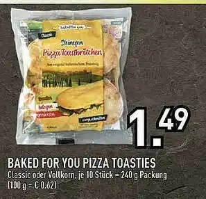 Edeka Baked For You Pizza Toasties Angebot