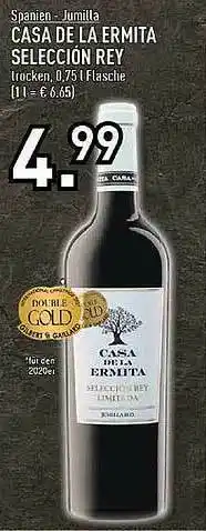 Edeka Spanien - Jumilla Casa De La Ermita Selección Rey Angebot