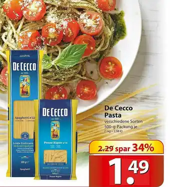 Famila Nord Ost De Cecco Pasta Angebot