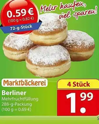 Famila Nord Ost Berliner Marktbäckerei Angebot