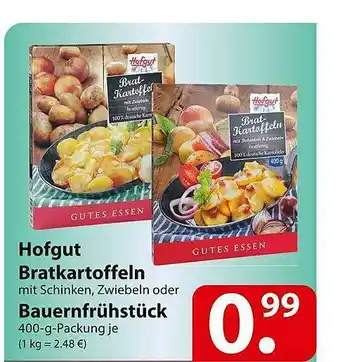 Famila Nord Ost Hofgut Bratkartoffeln Oder Bauernfrühstück Angebot