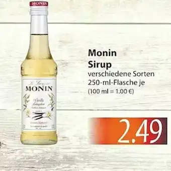 Famila Nord Ost Monin Sirup Angebot