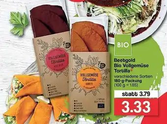 Famila Nord West Beetgold Bio Vollgemüse Tortilla Angebot