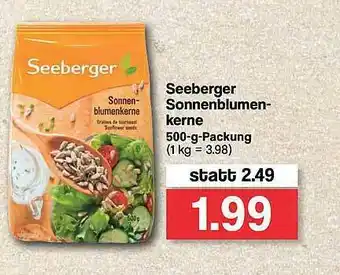 Famila Nord West Seeberger Sonnenblumen-kerne Angebot