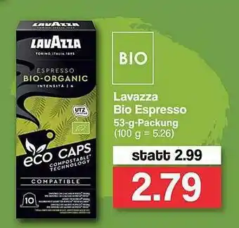 Famila Nord West Lavazza Bio Espresso Angebot