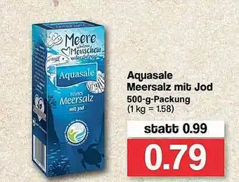 Famila Nord West Aquasale Meersalz Mit Jod Angebot