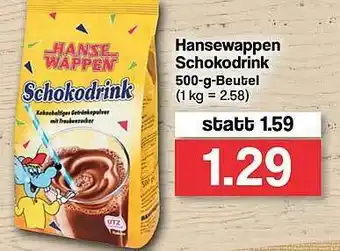 Famila Nord West Hansewappen Schokodrink Angebot