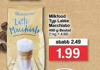 Famila Nord West Milkfood Typ Latte Macchiato Angebot